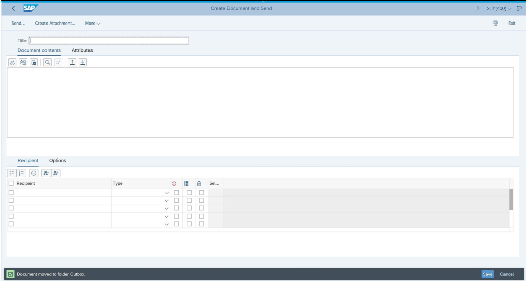 sap 様 User Guide for Sending faxes from SAP Business Workplace S/4HANA